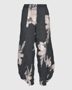 Kennedy Crinkle Punto Pants, Roses