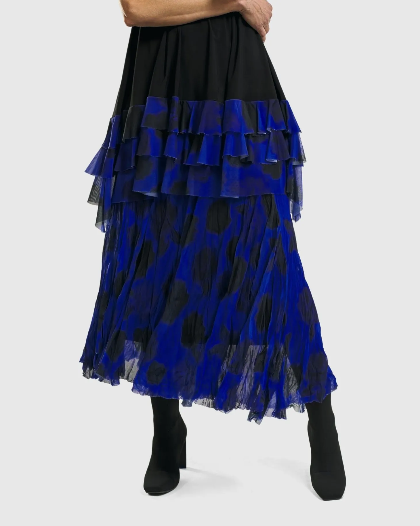 Kusama Swing Skirt, Royal