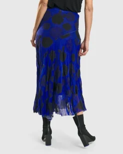 Kusama Swing Skirt, Royal