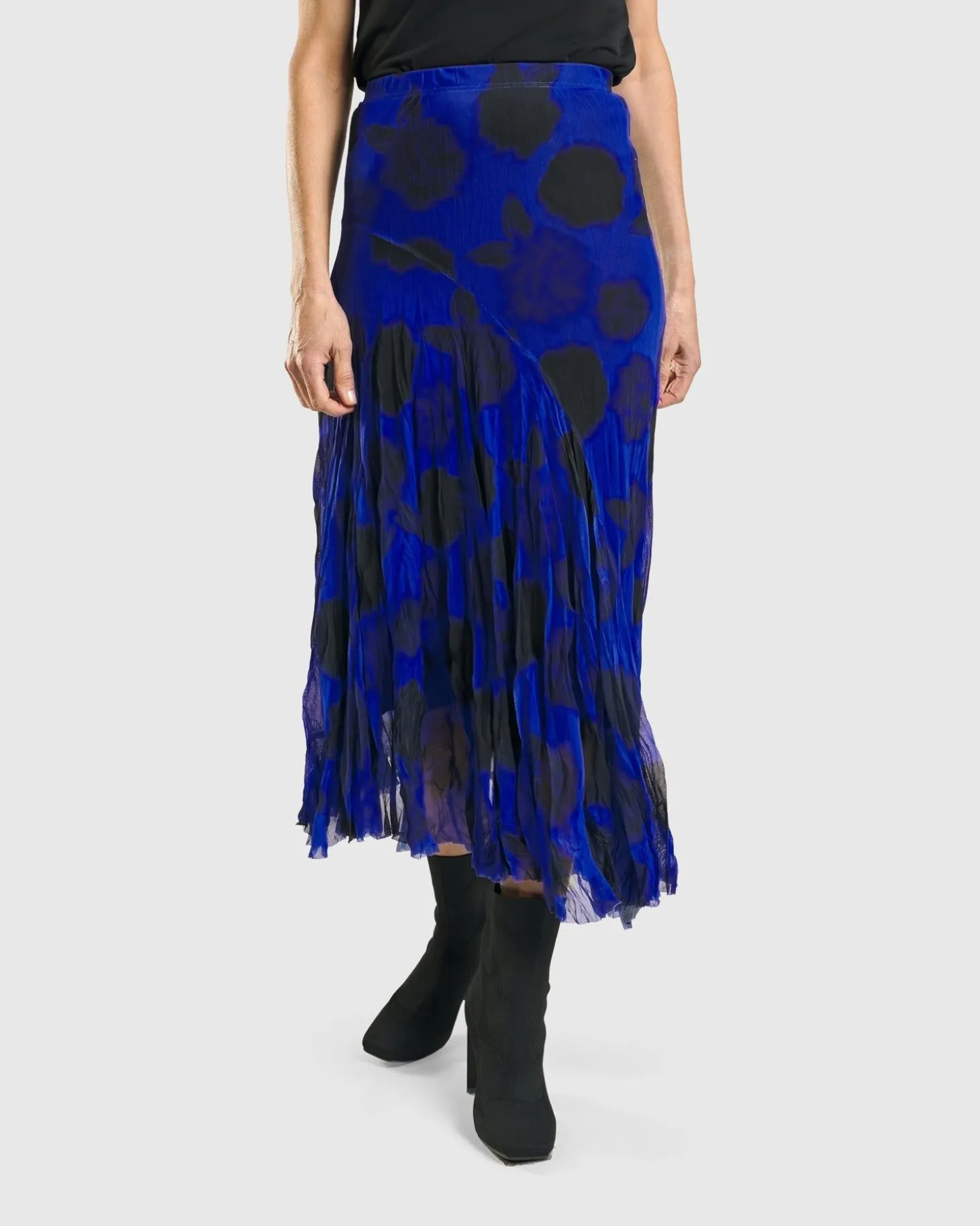 Kusama Swing Skirt, Royal
