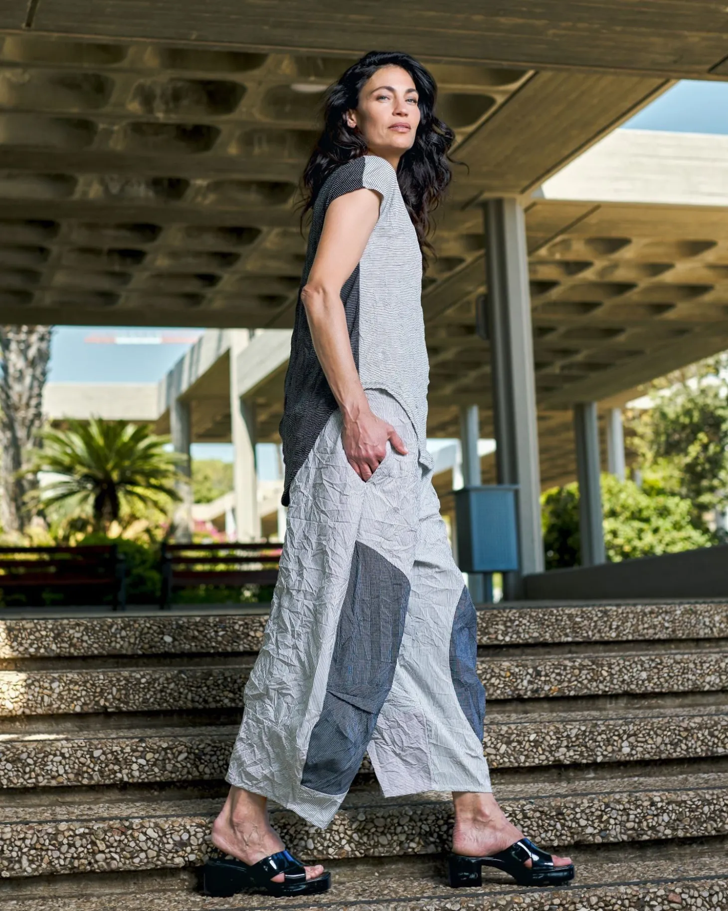 Labyrinth Pants, Stripes