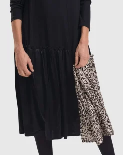 Leo A-Line Midi Dress