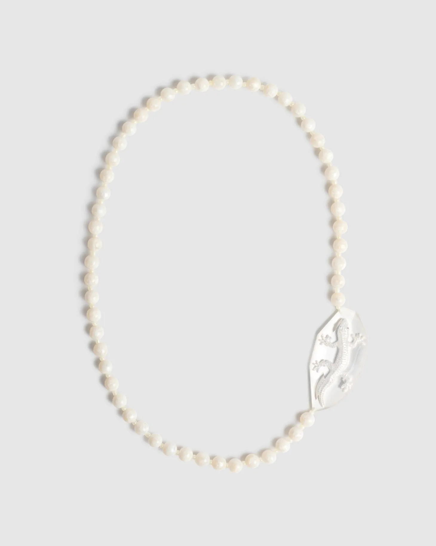Lucky Bead Necklace, Frost