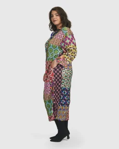 Lucy Kaleidoscope Maxi Dress