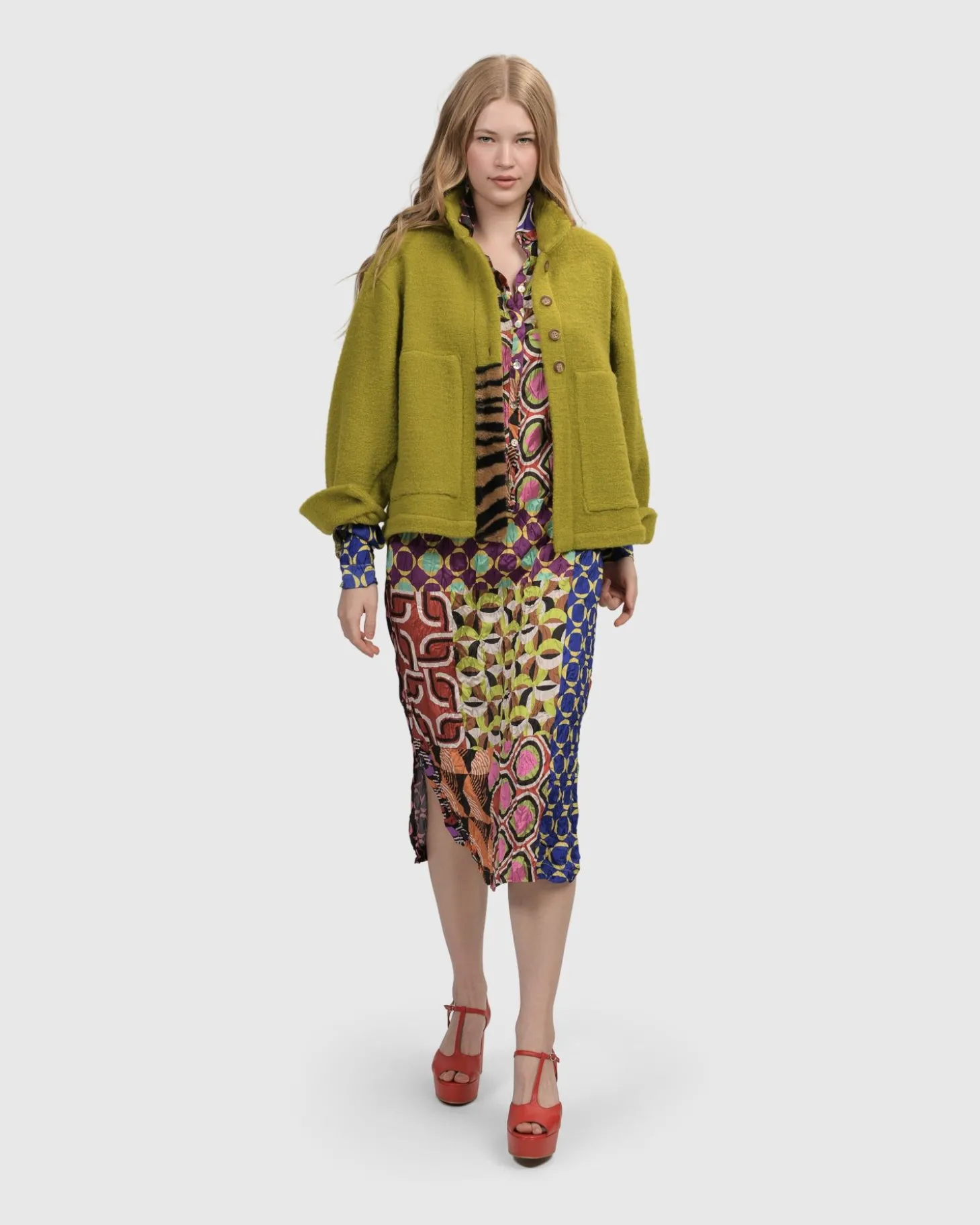 Lucy Kaleidoscope Maxi Dress
