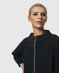Matrix Boxy Top, Black
