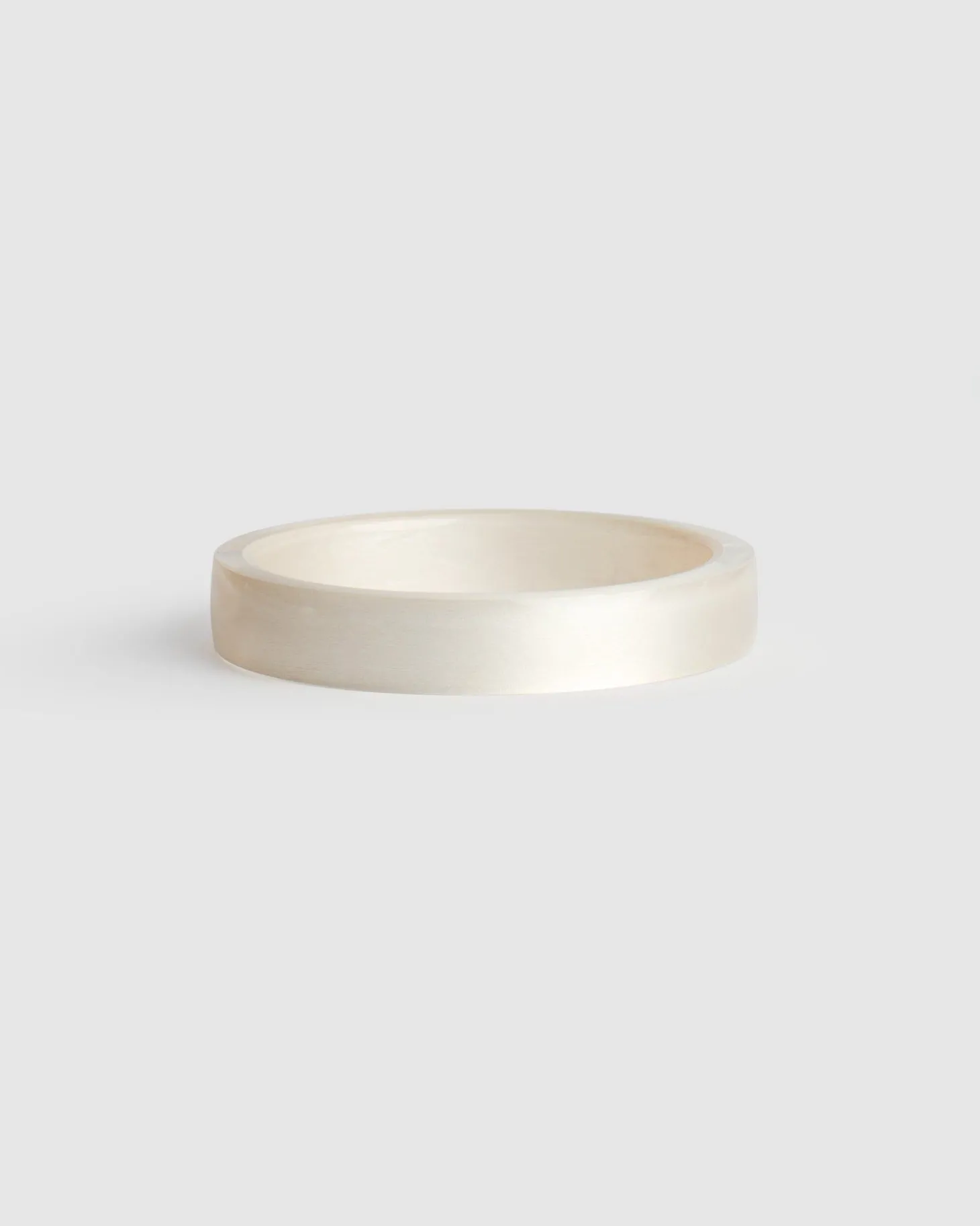 Minimalist Bangle Bracelet, Frost