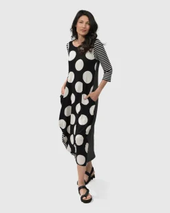 Minnie Midi Dress Mono