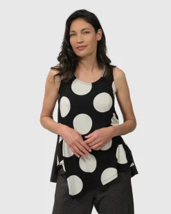 Minnie Sleeveless Uptown Top, Mono
