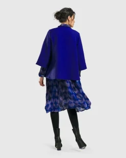 Monarch A-Line Jacket, Royal