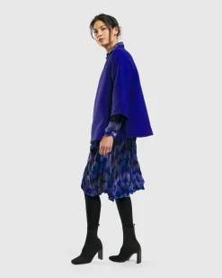 Monarch A-Line Jacket, Royal