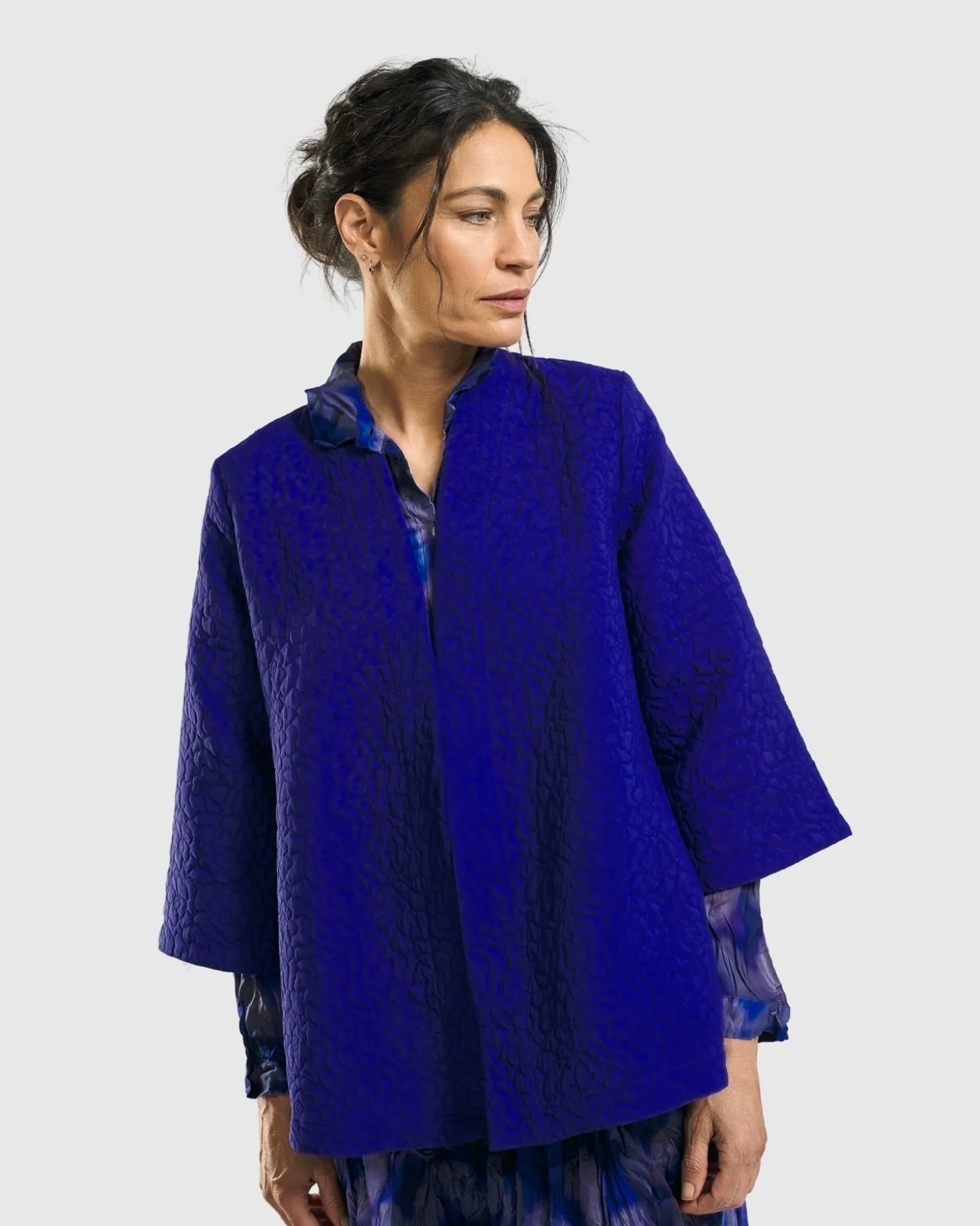 Monarch A-Line Jacket, Royal