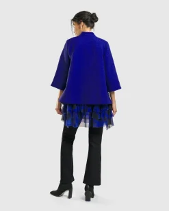 Monarch A-Line Jacket, Royal