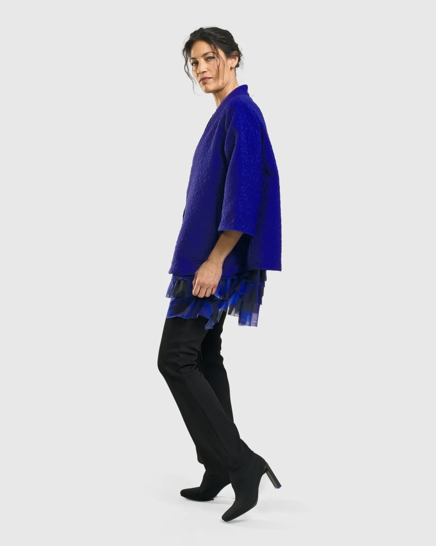 Monarch A-Line Jacket, Royal