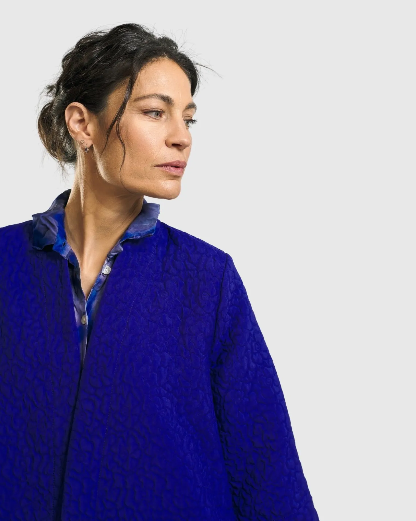 Monarch A-Line Jacket, Royal