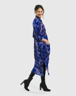 Moonbeam Midi Dress, Royal