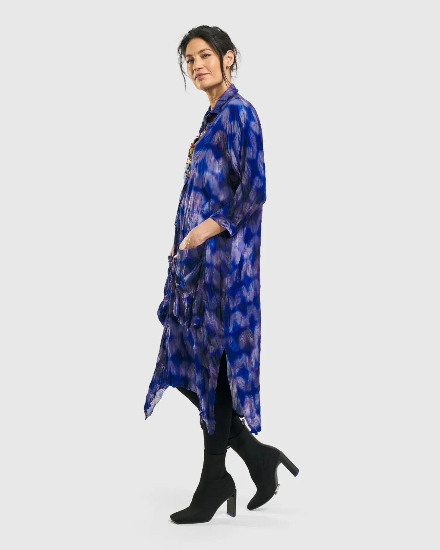 Moonbeam Midi Dress, Royal
