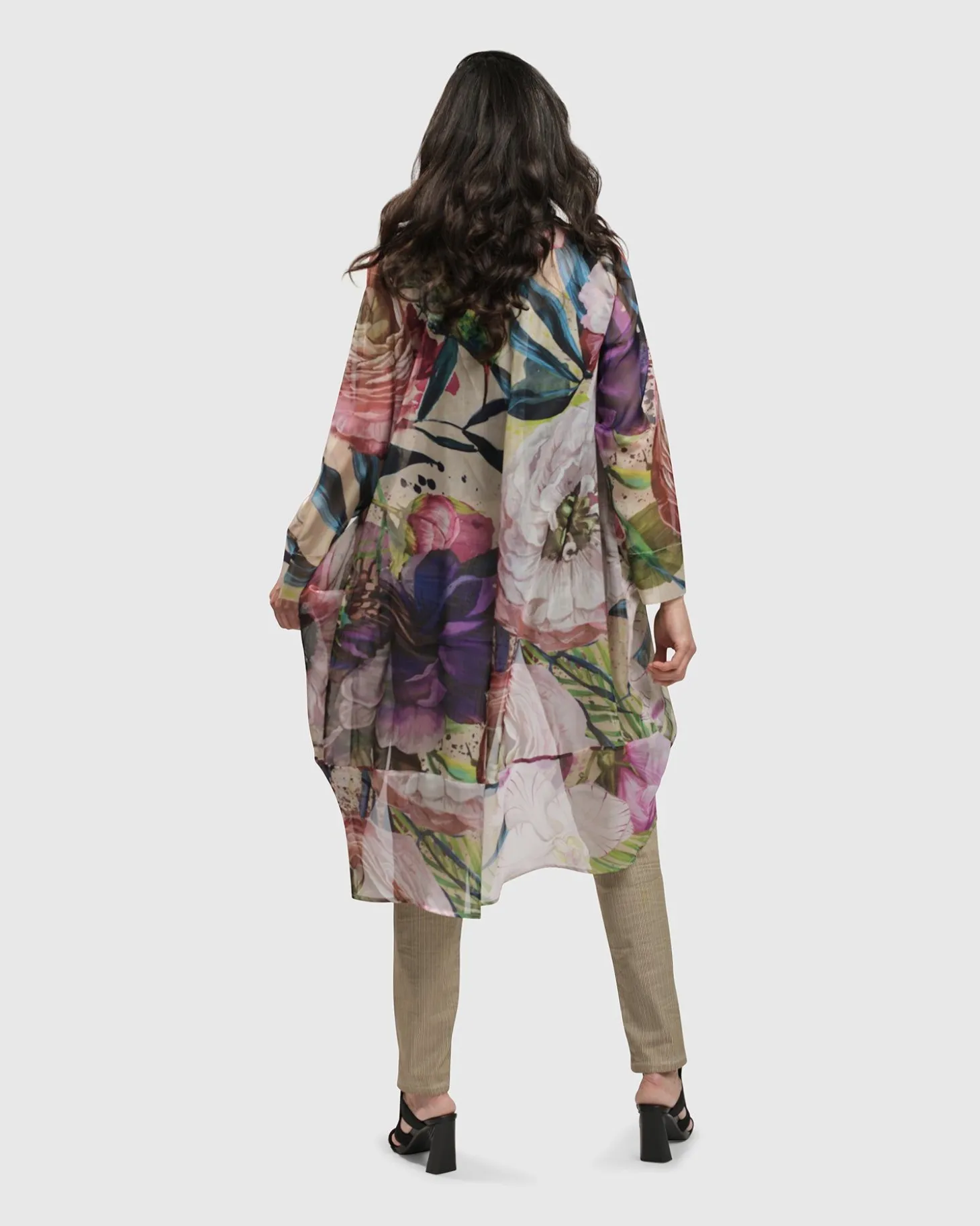 Moonflower Sheer Cardigan, Bouquet