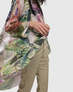 Moonflower Sheer Cardigan, Bouquet