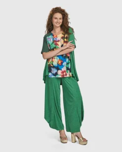 Morning Dew Punto Pants, Green