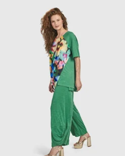 Morning Dew Punto Pants, Green