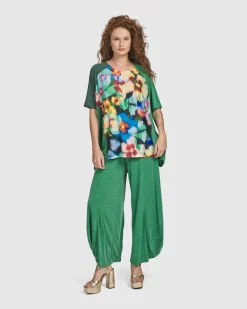 Morning Dew Punto Pants, Green