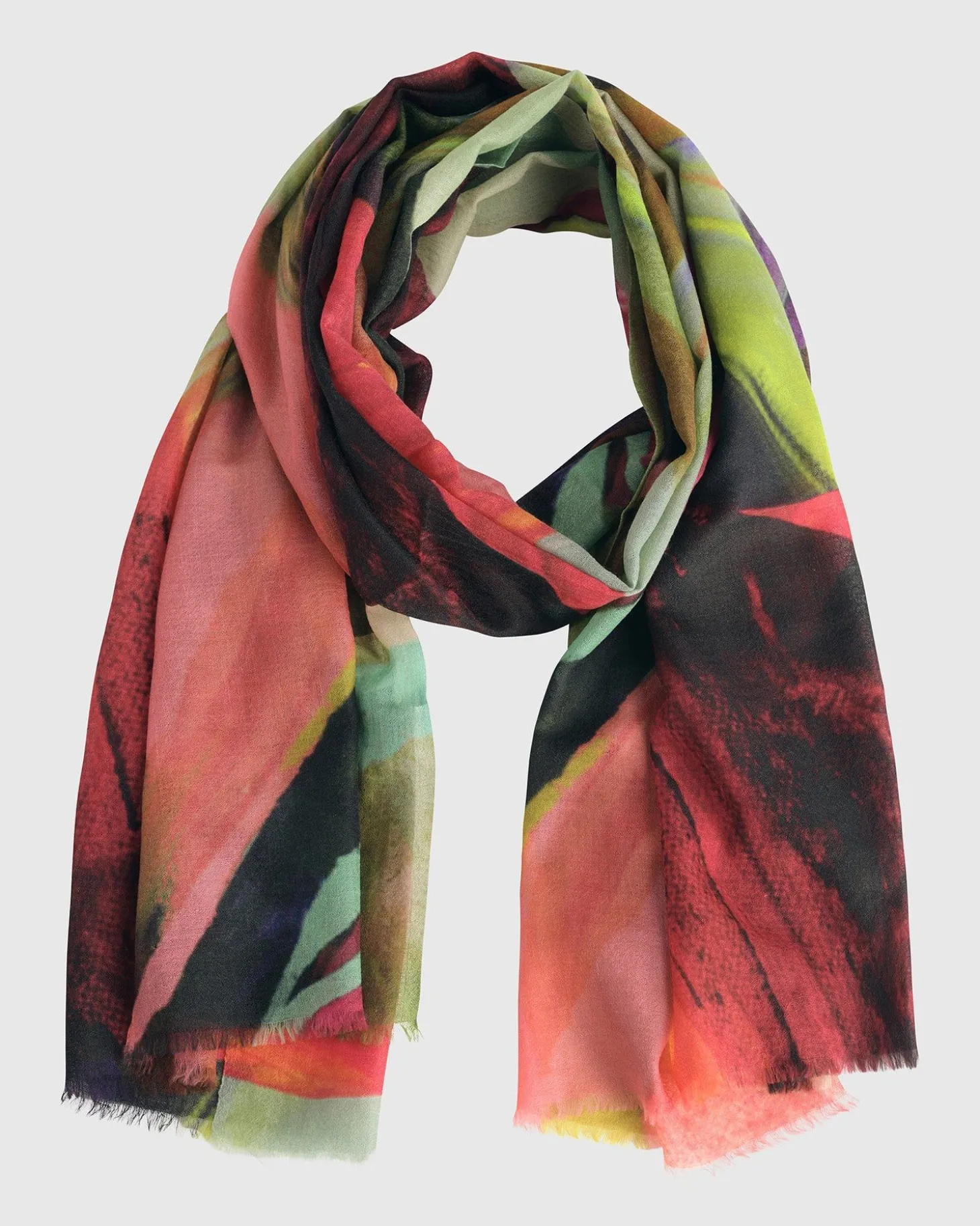 Museum Piece Scarf, Leaves