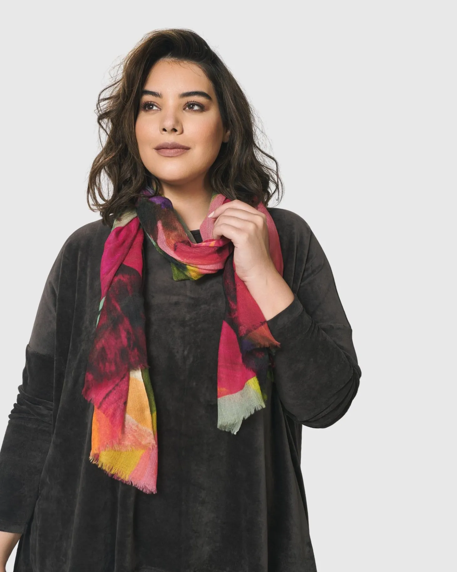 Museum Piece Scarf, Leaves