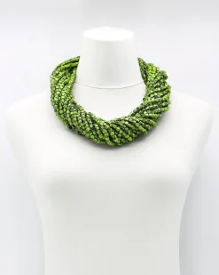 Next Pashmina Necklace, Summer Green/Black