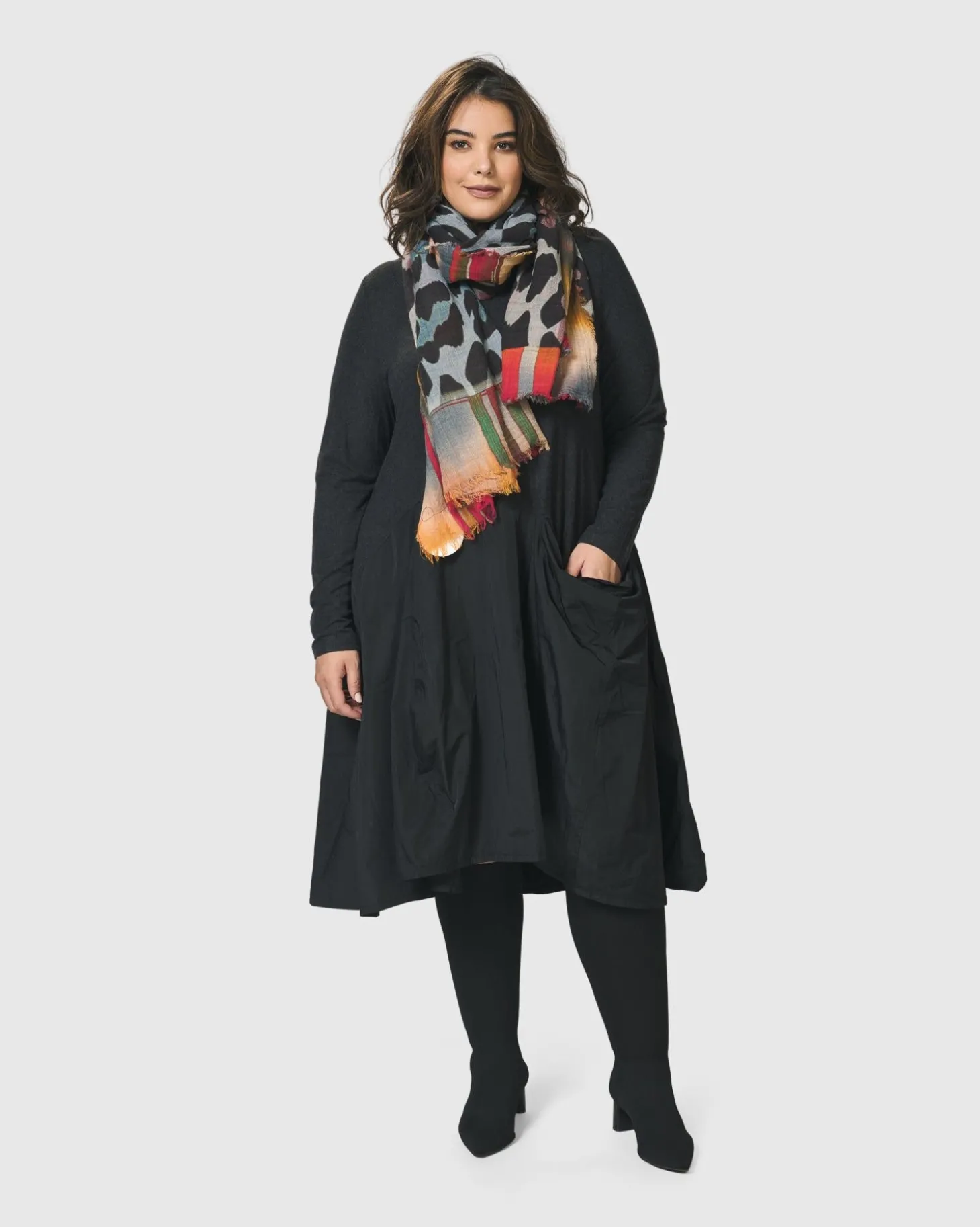 Nightclub Scarf, Leopard