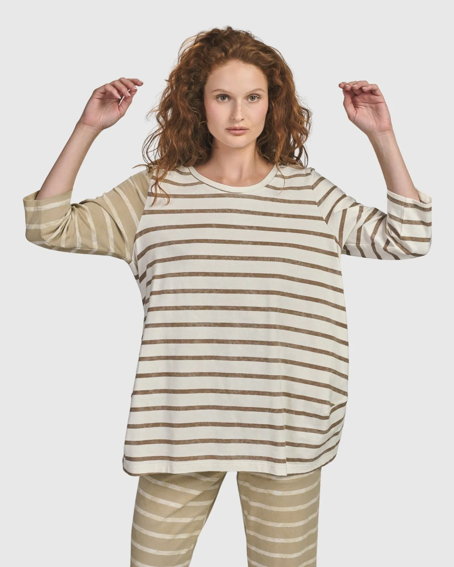 Oasis Bell Top, Cream