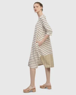 Oasis Caftan Dress, Cream