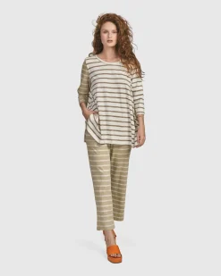 Oasis Slim Pants, Tan