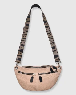 On-The-Go Large Sling Bag, Nude