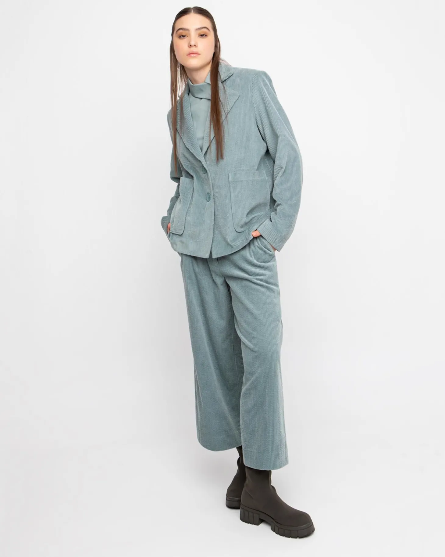 Ozai N Ku Baby Corduroy Pants, Mint