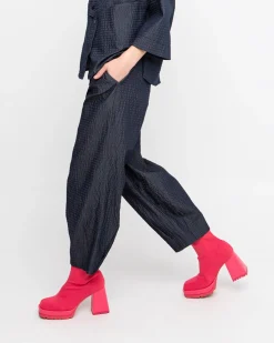 Ozai N Ku Bowie Textured Pants, Denim