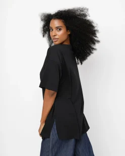 Ozai N Ku Boyfriend Tee, Black