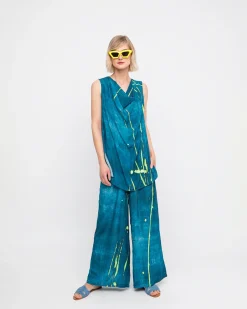 Ozai N Ku Breeze Pants, Ocean