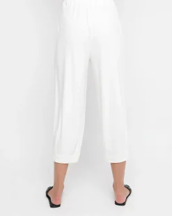 Ozai N Ku Cropped Slim Pants, White