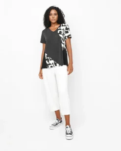 Ozai N Ku Cropped Slim Pants, White