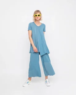 Ozai N Ku Cropped Wide Leg Pants, Azure