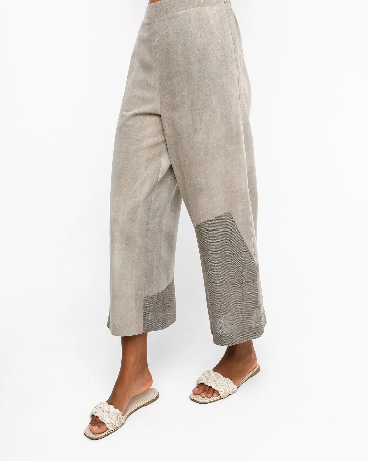Ozai N Ku Desert Wide Leg Pants, Sahara