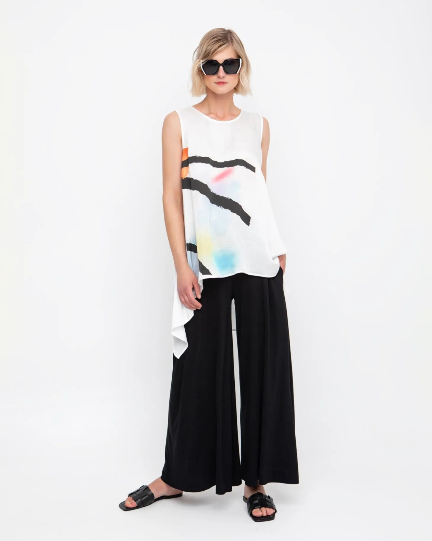 Ozai N Ku Hi-Lo Tank Top, Mirage