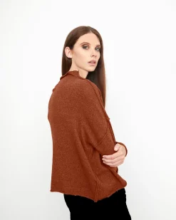 Ozai N Ku Idealist Cardigan, Rust