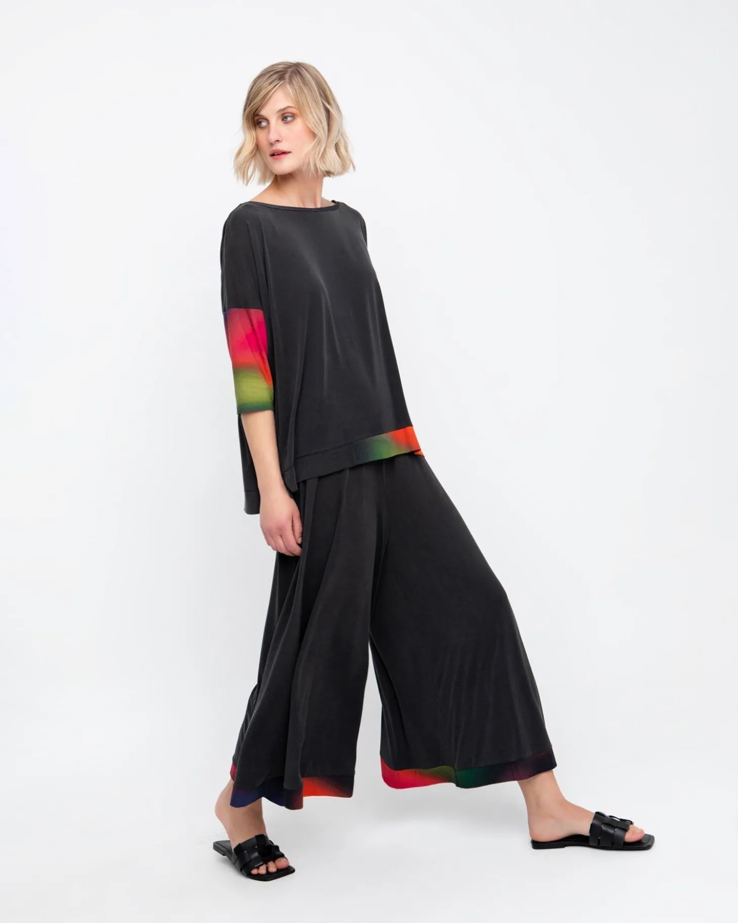 Ozai N Ku Northern Lights Boxy Top, Fall
