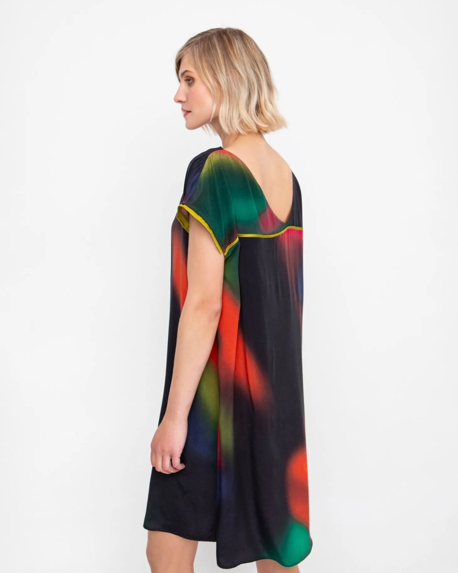Ozai N Ku Northern Lights Shift Dress, Fall