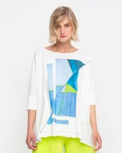 Ozai N Ku Oversized Tee, Seaview