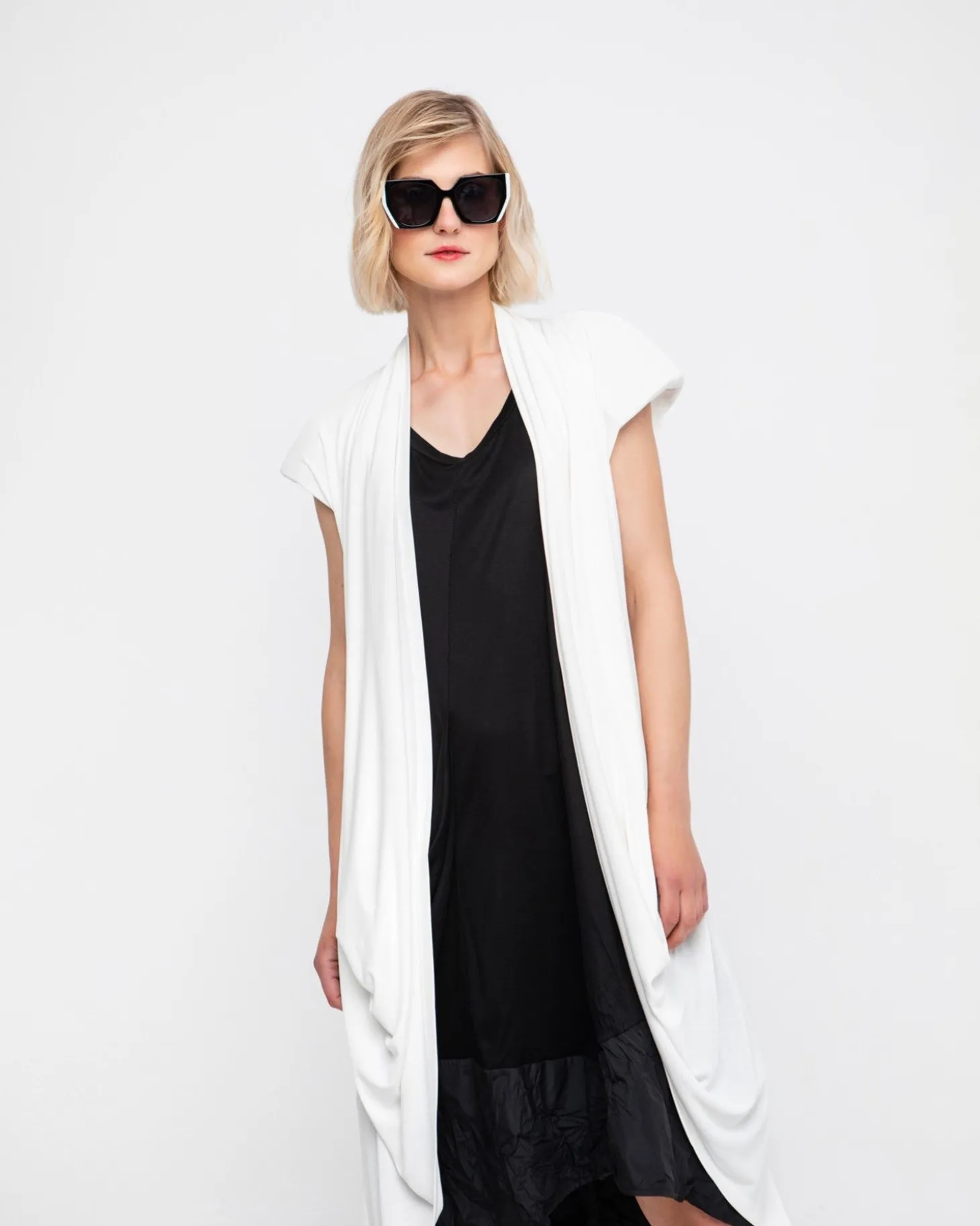 Ozai N Ku Parachute Dress, Black