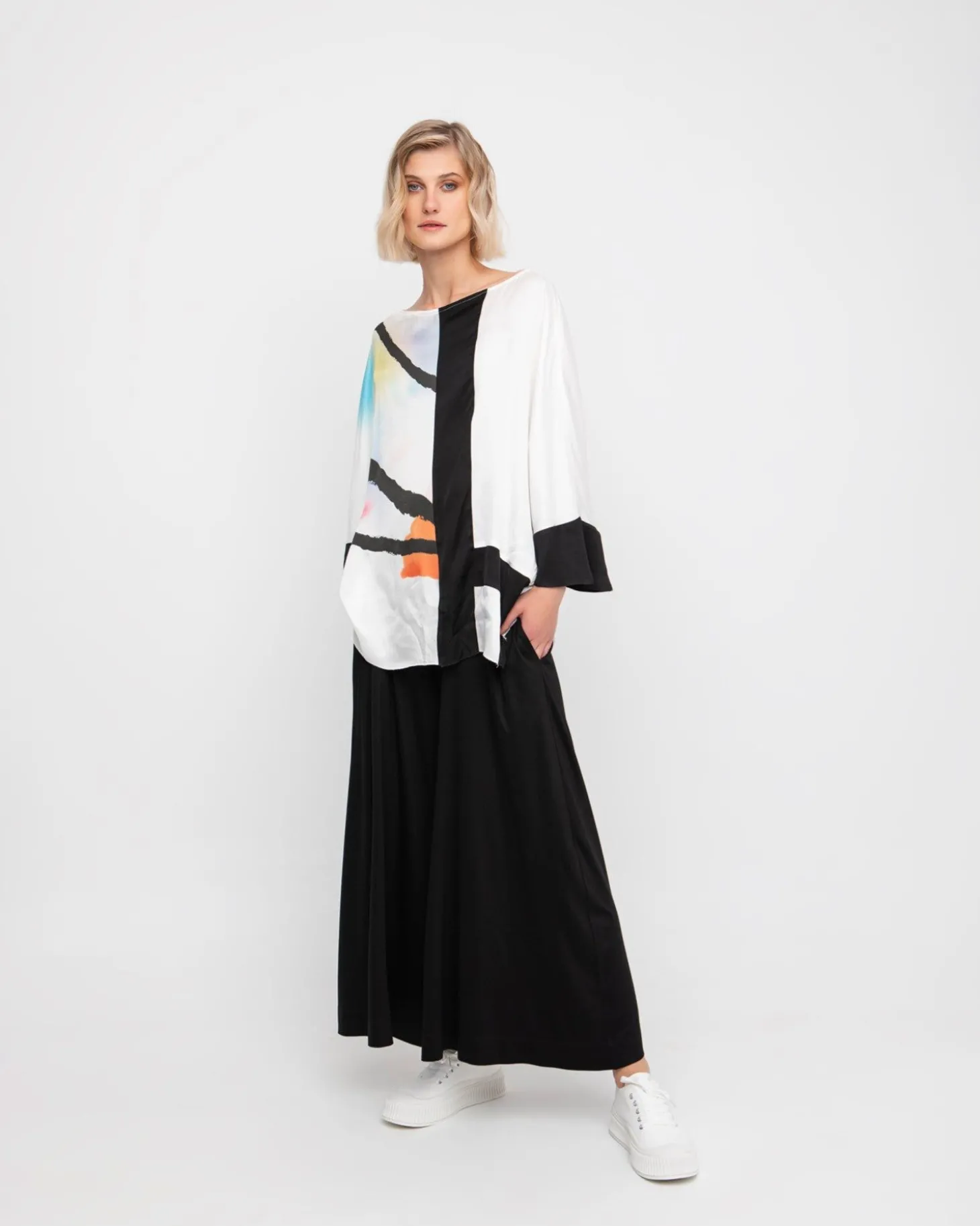 Ozai N Ku Paradise Tunic Top, Mirage
