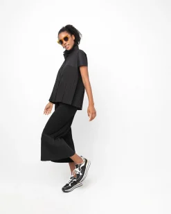 Ozai N Ku Pleated Lounge Pants, Black